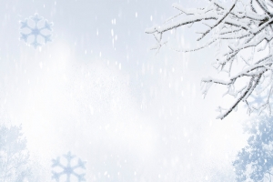 传统二十四节气小雪海报背景素材