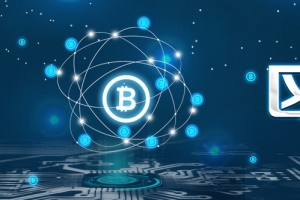 区块链蓝色科技互联banner海报