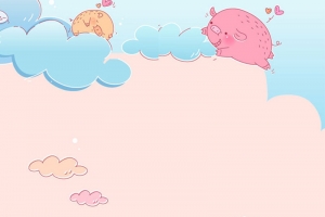 可爱卡通背景图