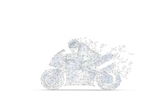 摩托车高科技点线面线条