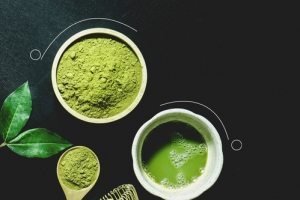 抹茶简约黑色banner