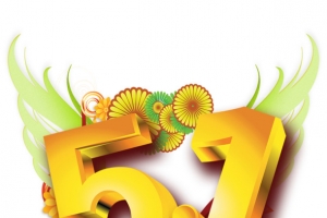 五一立体字