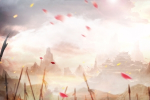 淘宝天猫情人节促销浪漫游戏粉色海报背景