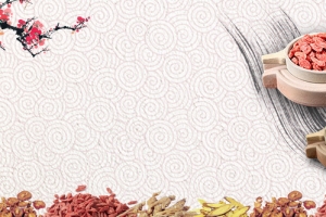 中药复古灰色banner