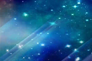 唯美星空下的城市派对海报背景psd