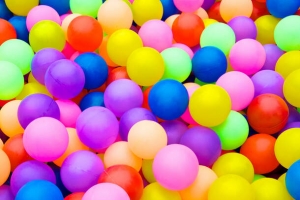 五彩缤纷的气球