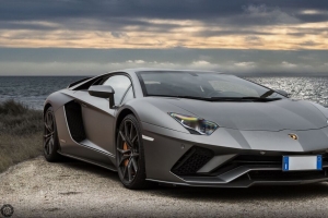 兰博基尼aventador 兰博基尼 汽车 银色 4k壁纸 3840x2160