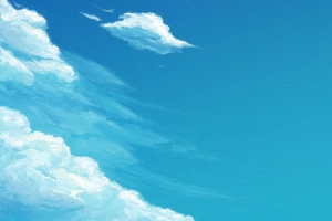 蓝色天空背景