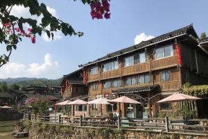 风景古朴的民宿
