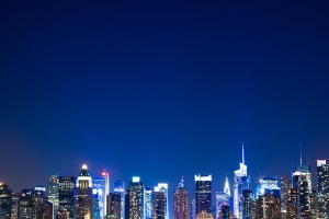 城市夜景背景