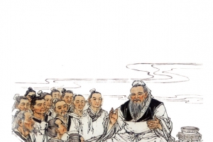 先师讲学