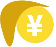 春天黄色手绘金币促销装饰