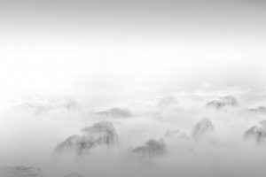 云层 山峦 背景素材