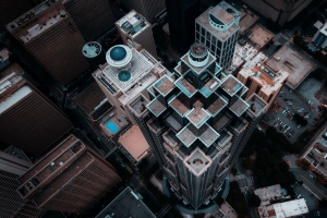 城市 鸟瞰图 建筑 建筑 城市景观 4k壁纸 3840x2160