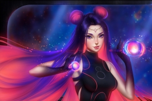 iris 8 长发可爱少女4k动漫壁纸
