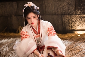 鞠婧祎古装唯美4K壁纸