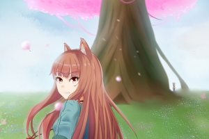 狼与香辛料 狐妖小红娘4k手机壁纸