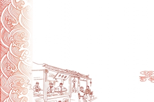 美食海报背景banner