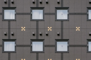 立面 窗户 建筑 建筑 灰色 4k壁纸 3840x2160