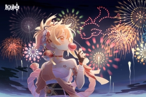 夏祭留影《原神》宵宫4k壁纸