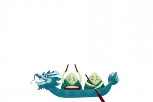 粽子龙舟划龙舟