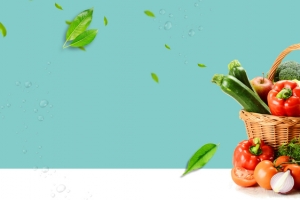 蔬果生鲜简约清新banner
