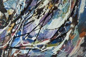 杂乱线条水彩背景高清PNG透明设计素材免费下载