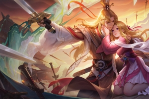 干将莫邪 千山共赴 王者荣耀 3440x1440带鱼屏壁纸