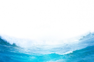 大海波浪蓝色