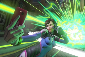 守望先锋d.va 手机自拍4k壁纸