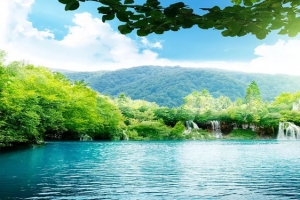 自然美景