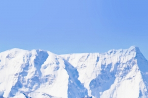 蓝天西藏雪山牦牛H5背景