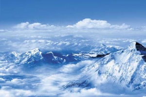 雪山背景