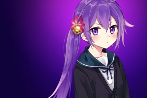 可爱动漫少女 铃铛 4K壁纸