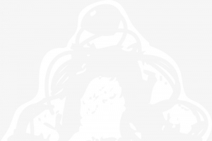 透明白色卡通粉笔画