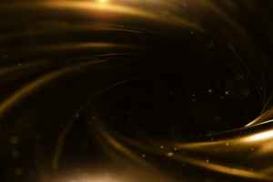 年终晚会大气励志黑金banner