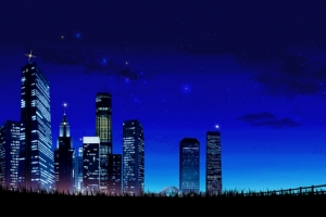 浪漫星空效果图背景banner