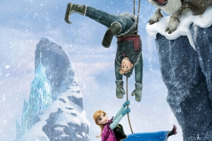 冰雪奇缘,雪人,公主,动画,女王,雪花,鹿,艾尔莎4K壁纸