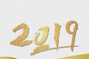 2019金色大气企业年会邀请函