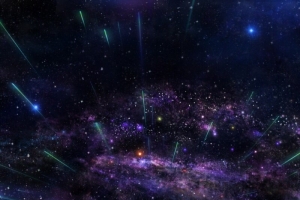 科幻星空H5背景
