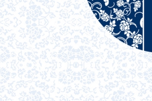 简约蓝色青花瓷中国风banner