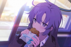 蔚蓝档案动漫女孩高清壁纸 2880x1800分辨率免费下载