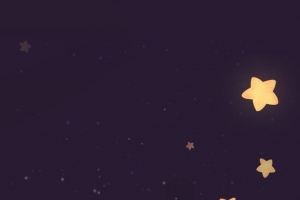 夜晚星空小星星