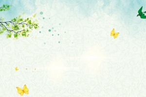 3.12植树节绿色家园海报背景素材