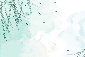 植树节绿色卡通PSD分层banner