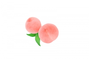 水蜜桃水果素材