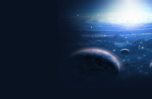 科技星系背景banner