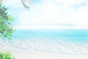 淘宝旅游海景banner背景