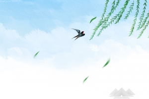 绿色手绘3.12植树节海报