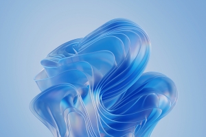 Windows 11系统 蓝色 4K壁纸3840x2560
